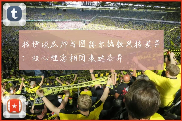 格伊谈瓜帅与图赫尔执教风格差异：核心理念相同表达各异